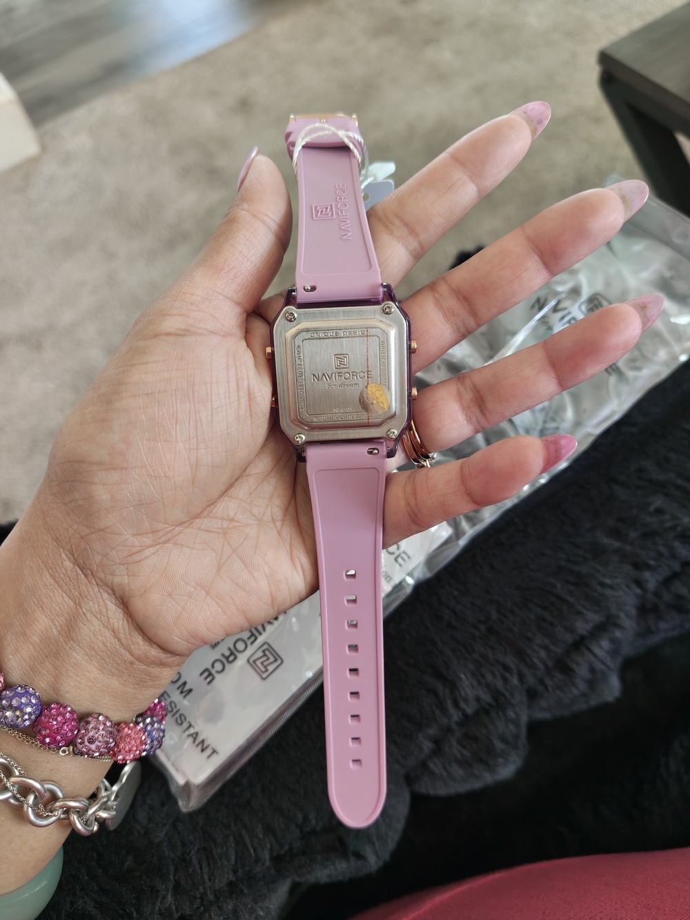 Pink Digital Sport Watch - Picture 3 of 3